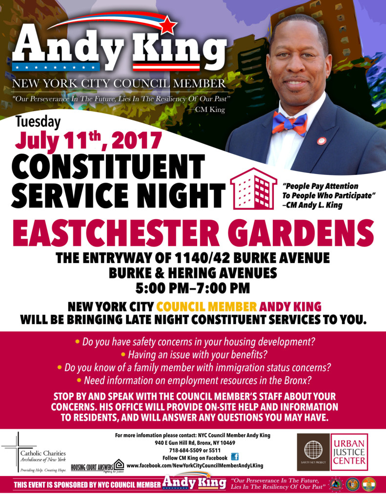 CM King NYCHA-Night Eastchester Gardens