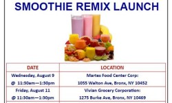 Montefiore Healthy Store Initiative – Summer Smoothie Remix Launch