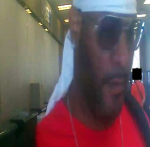 Police are seeking the identity of suspect wanted in connection with an attempted robbery of the Chase Bank on Westchester Square--Photo courtesy of the NYPD