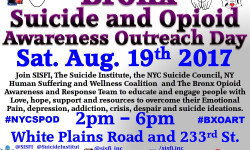Suicide and Opioid Community Awareness Outreach Day – August 19