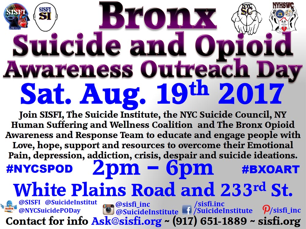 NYC_Bronx_Suicide_Opioid_Awareness_Outreach_Day_Aug_19th_2017 copy