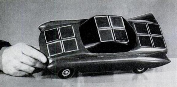 Das erste Solar-Auto von William G. Cobb, das er für die Gerneral Motors Corporation entwickelte. Foto: wikimedia