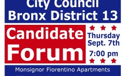 Van Nest Neighborhood Alliance City Council Bronx District 13 Candidate Forum