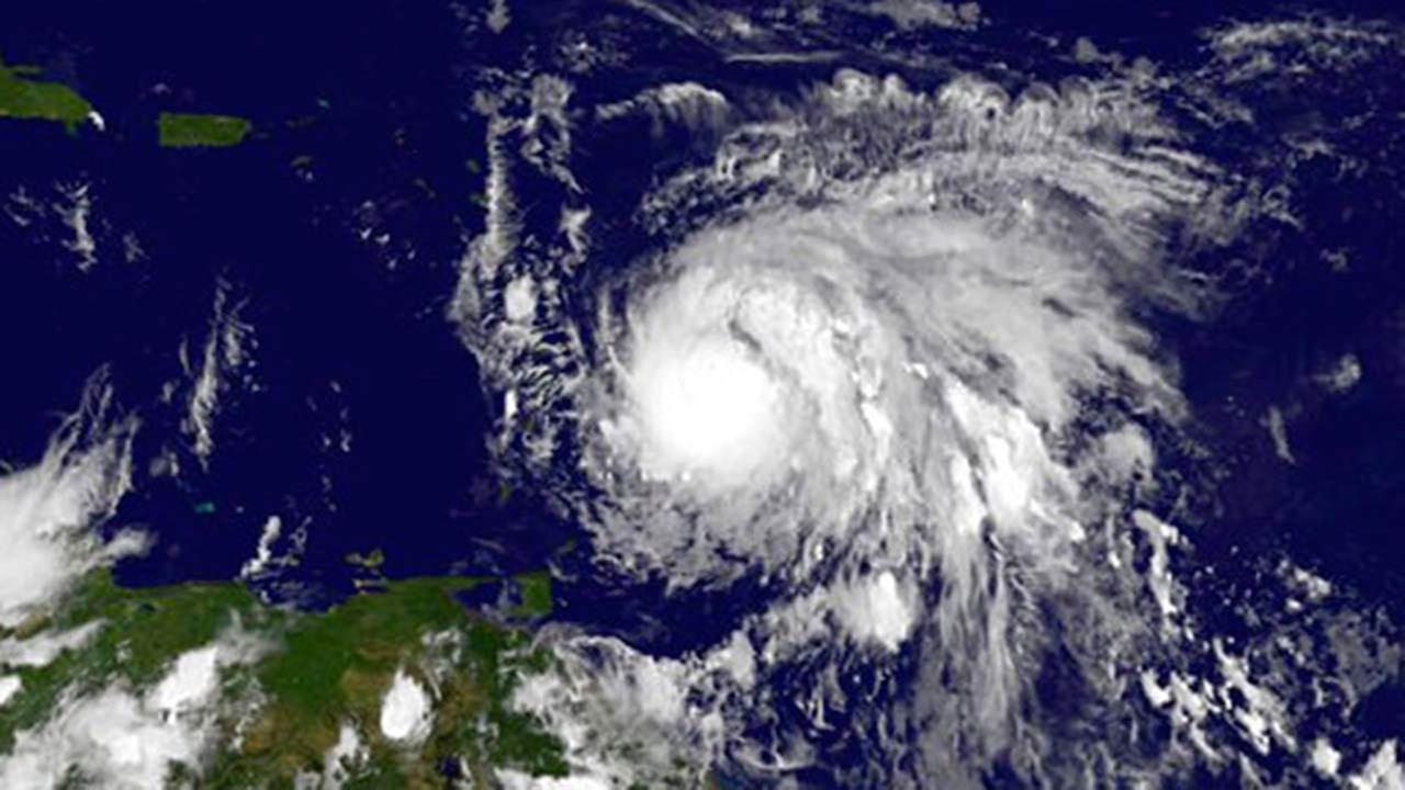 Hurricane Maria grows to Category 3, threatens storm-battered Caribbean. NWS