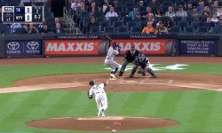 Sonny Gray pitching against the Rays. NY Yankees - MLB.com (screengrab)
