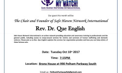 Pelham Parkway Neighborhood Association October Meeting – October 10