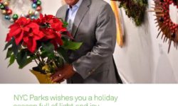Happy Holidays from NYC Parks!