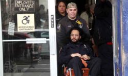 A Bronx Housing Court officer was reportedly punched in the face when he suffered a broken ankle at the Bronx Housing Court on the Grand Concourse.--Photo by David Greene