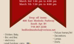 Donations Wanted: Bedford Mosholu Community Association Flea Market