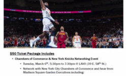 Join Us at the New York Knicks and Chambers of Commerce Networking Event – March 13