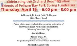 Celebrate Orchard Beach! Friends of Pelham Bay Park Spring Fundraiser – April 19