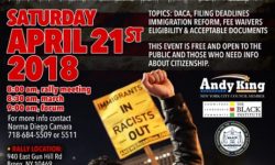 Day of Action: March and Immigration Forum – April 21
