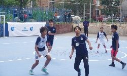 NYCFC Hosts South Bronx Street Soccer Block Party