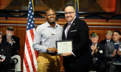 STATE SENATOR GUSTAVO RIVERA INDUCTS CLAUDE S. COPELAND JR. INTO NYS VETERAN’S HALL OF FAME