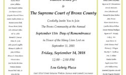 A Day of Remembrance 2018