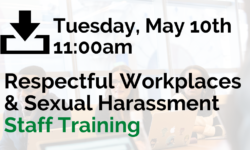 Third Avenue Business Improvement District – Sexual Harassment & Respectful Workplaces