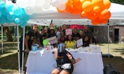 Phipps Neighborhoods staff hosted a health fair at Crotona Park on August 19. CREDIT: Phipps Neighborhoods