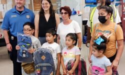 Annual 49th Precinct Bookbag and Supply Giveaway