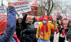 Nurses Union Strike at Montefiore Hospital – Day Two